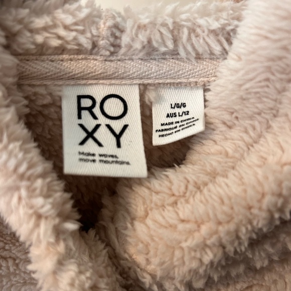 ROXY Surf Spray Sherpa Hoodie - Size L - Picture 10 of 10